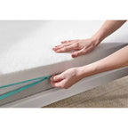 Colchón para cuna y cama infantil: Hipoalergénico, cubierta impermeable, espuma viscoelástica, lados firme/suave