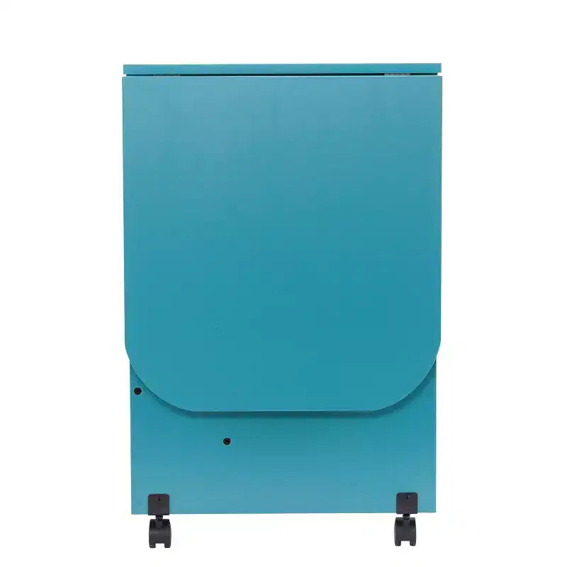 Mesa de Costura Rodante Expandible / Estación de Manualidades, Turquesa