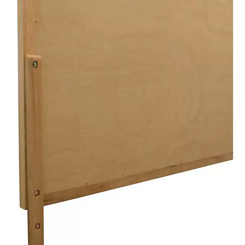 Espejo decorativo montado con marco de madera maciza natural de 40", 40x60 pulgadas