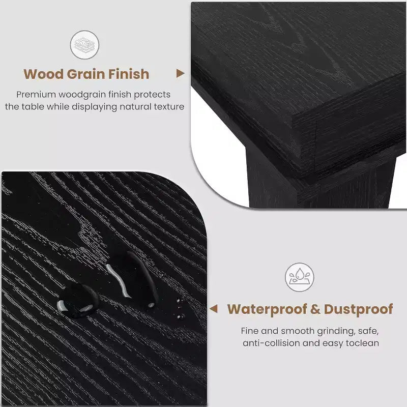 Mesa de comedor rústica para 6-8 personas, mesa de cocina rectangular de madera de 180 cm de ancho con estructura robusta y acabado de madera rústica para cenas, comedor