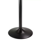 Mesa de Pub a la Altura de la Barra, Tablero Cuadrado, Madera/Negro