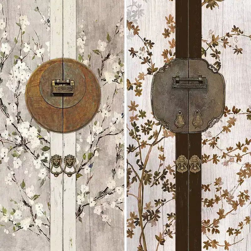 Divisor de ambiente de lona de doble cara, blanco, 3 paneles, 180 cm de alto x 120 cm de ancho