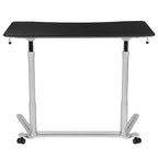 Escritorio de ordenador ergonómico para sentarse y levantarse – Escritorio de pie de altura regulable