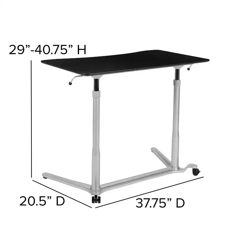 Escritorio de ordenador ergonómico para sentarse y levantarse – Escritorio de pie de altura regulable