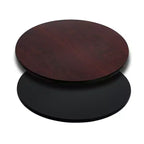 Emma and Oliver 30 Round Table Top with Reversible Laminate Top